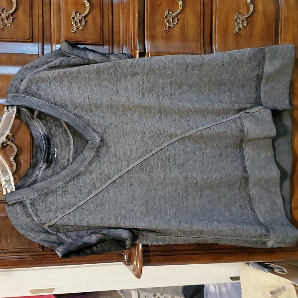 Calvin Klein short sleeve top dark gray size X-large